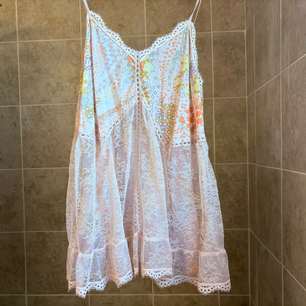 Victorias Secret Lace Babydoll Chemise, Sz Small